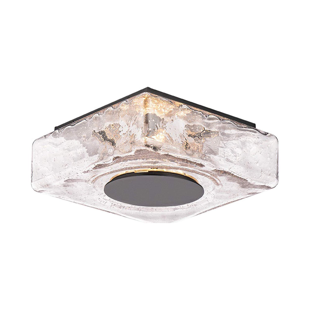 Cuboid Outdoor LED Flush Mount Ceiling Light.