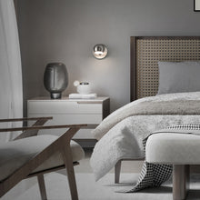 Load image into Gallery viewer, Duplex LED Bed Wall Light in bedroom.
