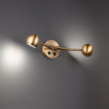 Load image into Gallery viewer, Duplex LED Bed Task Light in Detail.
