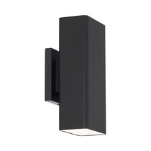 Load image into Gallery viewer, Edgey Outdoor LED Wall Light in Detail.
