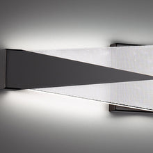 Load image into Gallery viewer, Enigmatic LED Vanity Wall Light in Detail.
