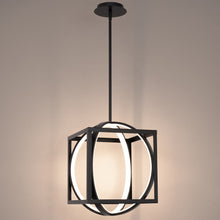 Load image into Gallery viewer, Geometrix LED Pendant Light in Detail.
