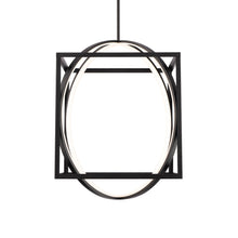 Load image into Gallery viewer, Geometrix LED Pendant Light in Detail.
