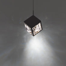 Load image into Gallery viewer, Ice Cube LED Mini Pendant Light in Detail.
