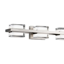 Load image into Gallery viewer, Interlok LED Bath Wall Light in Detail.

