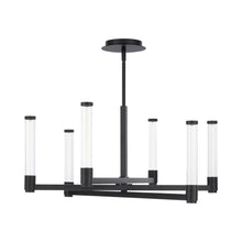 Load image into Gallery viewer, Jedi LED Pendant Light in Black (27-Inch).
