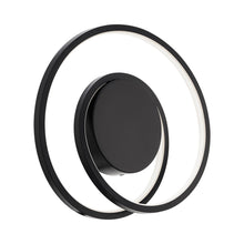 Load image into Gallery viewer, Marques LED Wall Light in Black.
