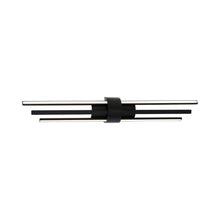 Load image into Gallery viewer, Melody LED Bath Wall Light in Black (32-Inch).
