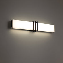Load image into Gallery viewer, Minibar LED Vanity Wall Light in Detail.
