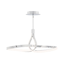 Load image into Gallery viewer, Mobius LED Pendant Light in Detail.
