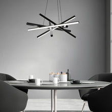 Load image into Gallery viewer, Parallax 731 LED Chandelier in living room.
