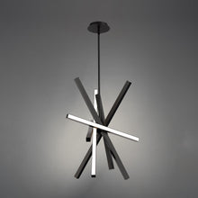 Load image into Gallery viewer, Parallax 731 LED Chandelier in Detail.
