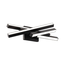 Load image into Gallery viewer, Parallax LED Vanity Wall Light in Detail.

