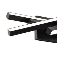 Load image into Gallery viewer, Parallax LED Vanity Wall Light in Detail.
