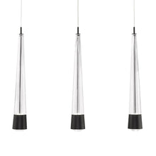 Load image into Gallery viewer, Quill LED Linear Multi Pendant Light in Detail.
