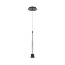 Load image into Gallery viewer, Quill LED Mini Pendant Light in Black.
