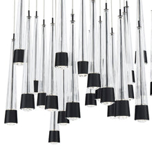 Load image into Gallery viewer, Quill Square LED Multi Pendant Light in Detail.
