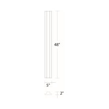 Load image into Gallery viewer, Revels Outdoor LED Wall Light - line drawing.
