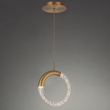 Load image into Gallery viewer, Ringlet LED Pendant Light in Detail.
