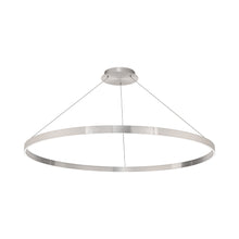 Load image into Gallery viewer, Sirius LED Pendant Light in Brushed Aluminum (47.88-Inch).
