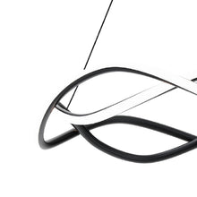 Load image into Gallery viewer, Swerve LED Chandelier in Detail.
