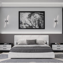 Load image into Gallery viewer, Tusk LED Wall Light in bedroom.
