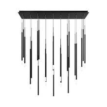 Load image into Gallery viewer, Viggo LED Linear Multi Pendant Light (32-Inch/23-Light).
