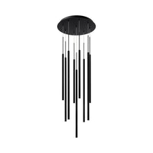 Load image into Gallery viewer, Viggo Round LED Multi Pendant Light (32-Inch/9-Light).
