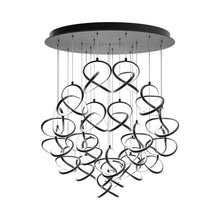 Load image into Gallery viewer, Vornado LED Multi Pendant Light in Black (21-Light).
