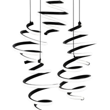 Load image into Gallery viewer, Whirl LED Multi Pendant Light in Detail.
