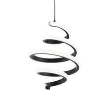 Load image into Gallery viewer, Whirl LED Pendant Light in Detail.
