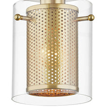 Load image into Gallery viewer, Elanor Flush Mount Ceiling Light in Detail.
