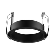 Load image into Gallery viewer, 3&quot; Knife Edge Wood Ceiling Trim in Black.
