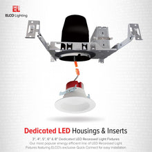 Load image into Gallery viewer, 3&quot; New Construction Dedicated LED IC Airtight Housing in Detail.
