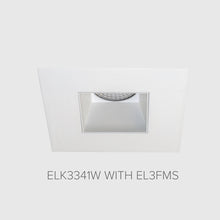 Load image into Gallery viewer, 3&quot; Square Flush Mount Trim Adaptor in Detail.
