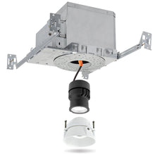 Load image into Gallery viewer, Elco Lighting Pex™ 3&quot; Trimless Smooth Reflector Trim in Detail.
