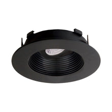 Load image into Gallery viewer, Flexa™ 4&quot; Round Baffle in Black (Black Ring).
