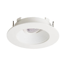 Load image into Gallery viewer, Flexa™ 4&quot; Round Baffle in White (White Ring).
