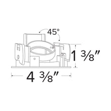 Load image into Gallery viewer, Pex™ 3&quot; Round Adjustable Slot Aperture - line drawing.
