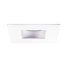 Load image into Gallery viewer, Pex™ 3&quot; Square Adjustable Pinhole in Haze with White Trim.
