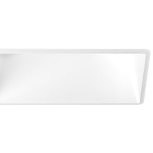 Load image into Gallery viewer, Pex™ 3&quot; Square Adjustable Trimless Smooth Reflector Trim in Detail.
