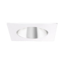 Load image into Gallery viewer, Pex™ 3&quot; Square Deep Reflector in Chrome with White Trim.
