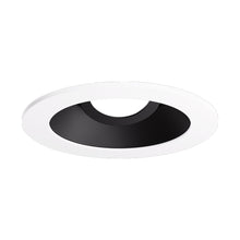 Load image into Gallery viewer, Pex™ 4&quot; Round Adjustable Reflector in Black with White Trim (None Lens).
