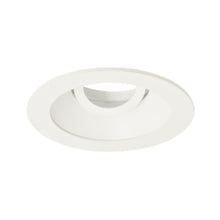 Load image into Gallery viewer, Pex™ 4&quot; Round Adjustable Reflector in White (Clear Glass Lens).
