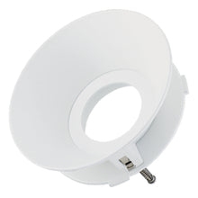 Load image into Gallery viewer, Pex™ 4&quot; Round Trimless Smooth Reflector Trim in Detail.

