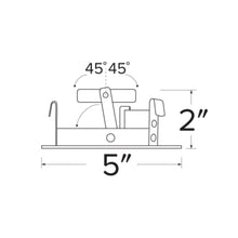 Load image into Gallery viewer, Pex™ 4&quot; Slot Aperture - line drawing.
