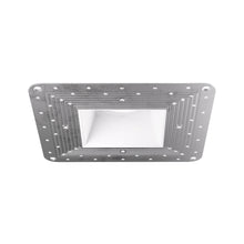 Load image into Gallery viewer, Pex™ 4&quot; Square Adjustable Trimless Smooth Reflector Trim.
