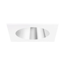 Load image into Gallery viewer, Pex™ 4&quot; Square Deep Reflector in Chrome with White Trim.
