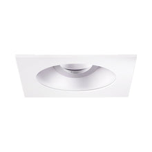 Load image into Gallery viewer, Pex™ 4&quot; Square/Round Adjustable Reflector in Haze with White Trim.
