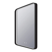 Load image into Gallery viewer, Eminence LED Lighted Mirror in Matte Black (Large).
